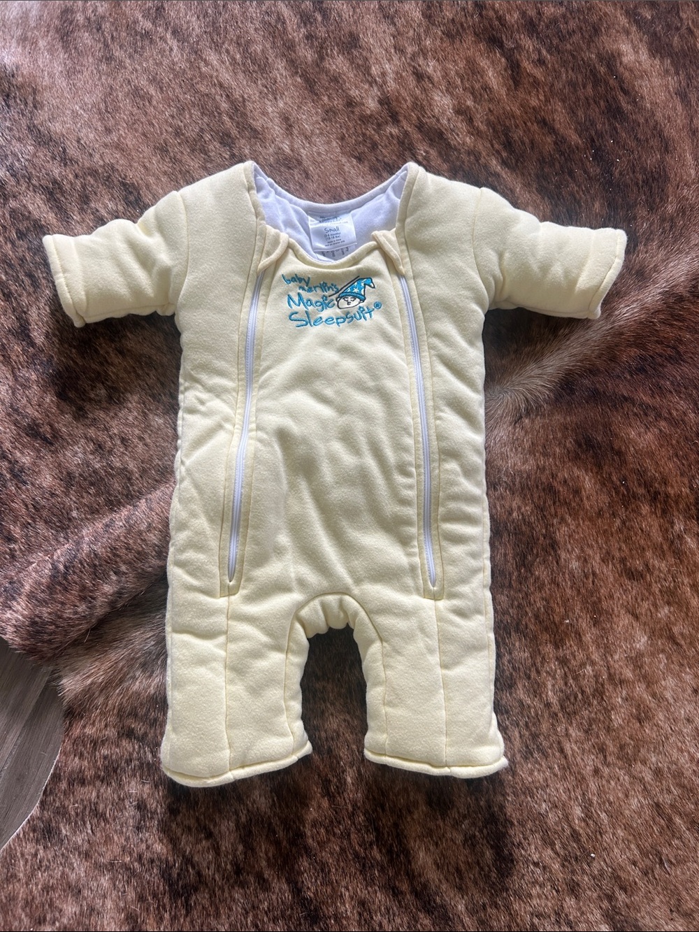 Yellow Cozy Baby Sleep Sack Romper - Magic Sleepsuit
